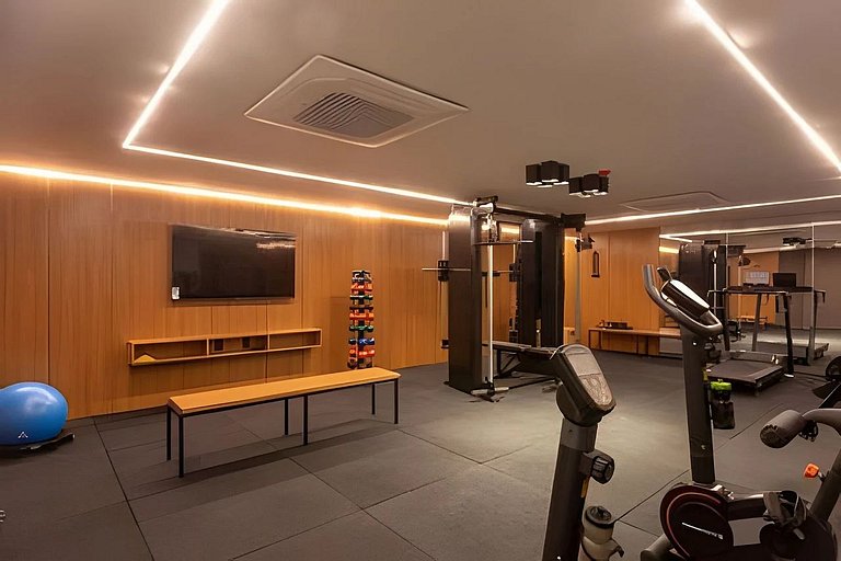 Flat Pé na Areia - Varanda Vista Mar - Piscina