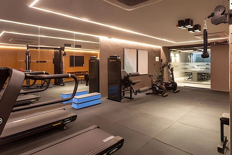 Flat Pé na Areia - Varanda Vista Mar - Piscina