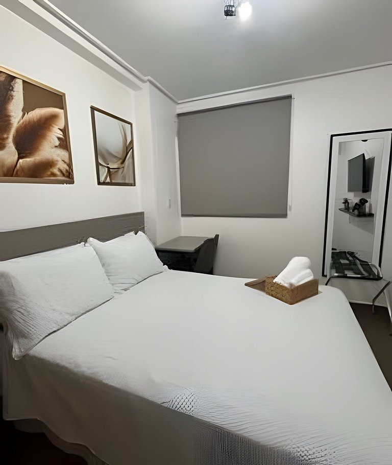 Flat moderno e cheio de estilo em Tambaú