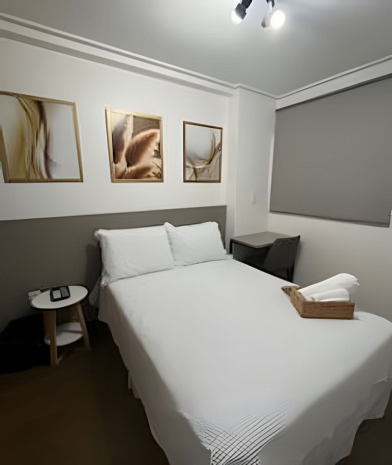 Flat moderno e cheio de estilo em Tambaú