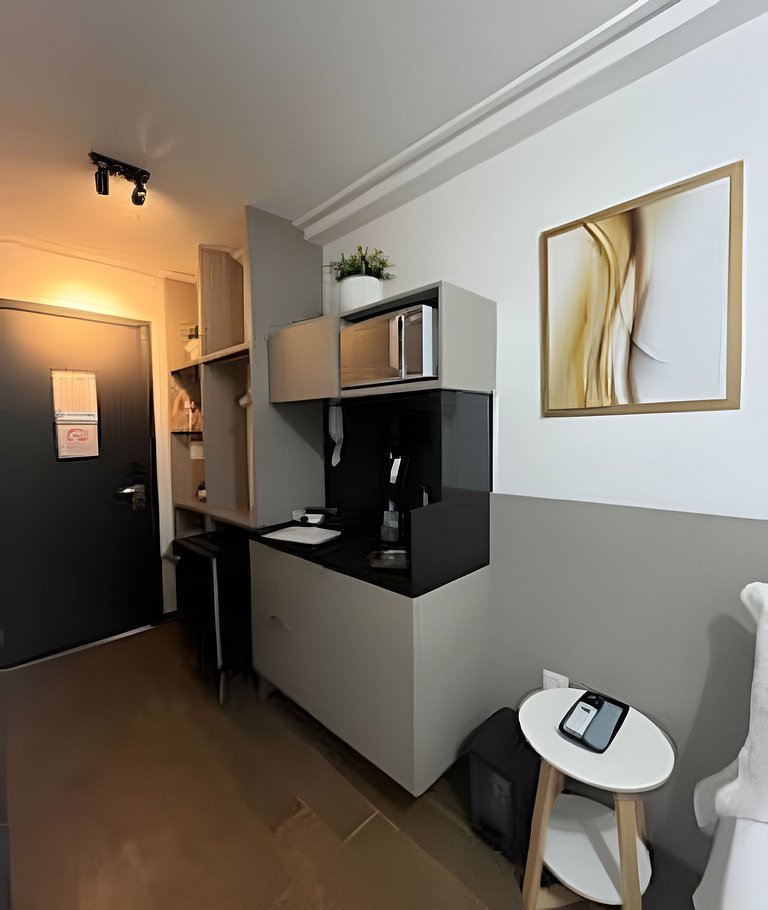 Flat moderno e cheio de estilo em Tambaú
