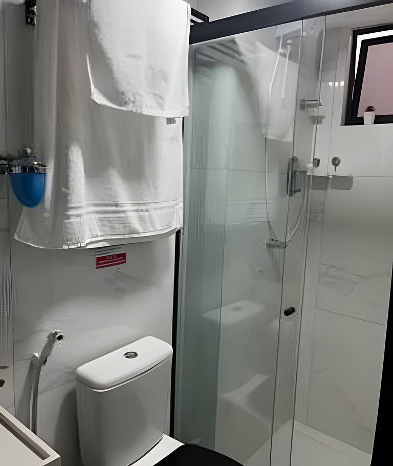 Flat moderno e cheio de estilo em Tambaú