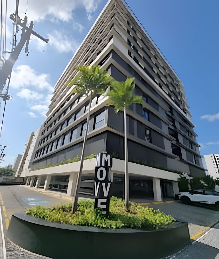 Flat moderno e cheio de estilo em Tambaú