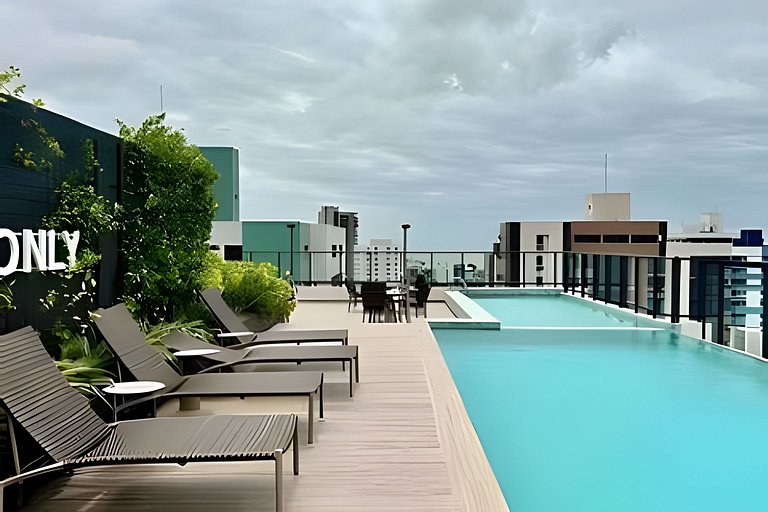 Move Tambaú | Piscina Rooftop e Localização Top