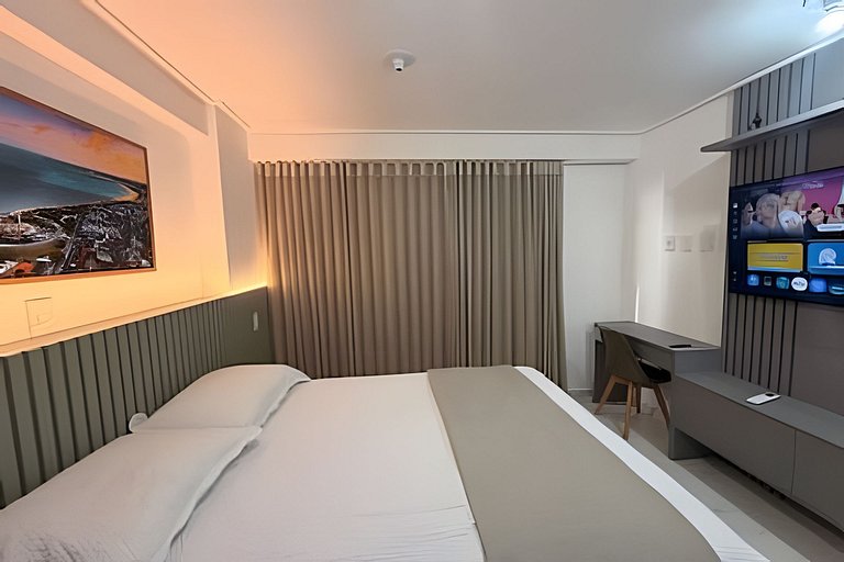 Flat de 1 quarto completo Tambau