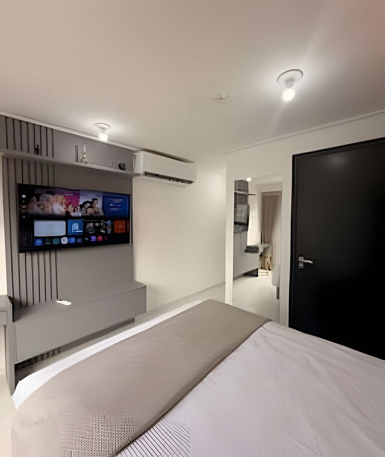 Flat de 1 quarto completo Tambau