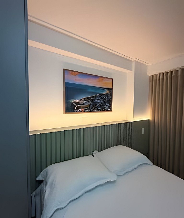Flat de 1 quarto completo Tambau
