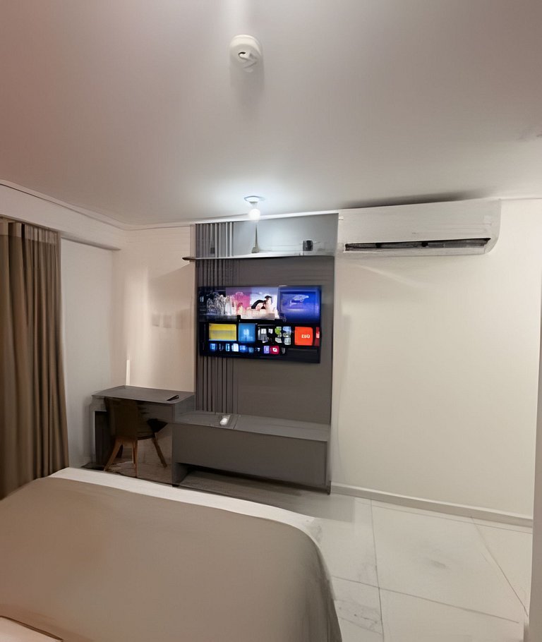 Flat de 1 quarto completo Tambau