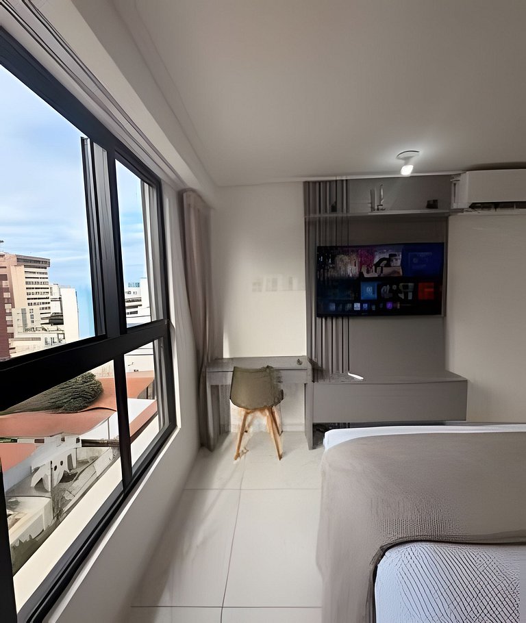 Flat de 1 quarto completo Tambau