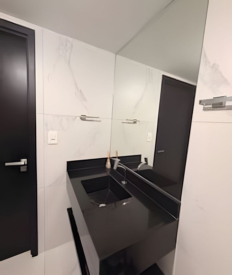 Flat de 1 quarto completo Tambau