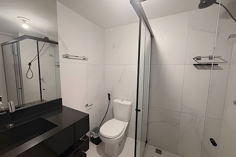 Flat de 1 quarto completo Tambau