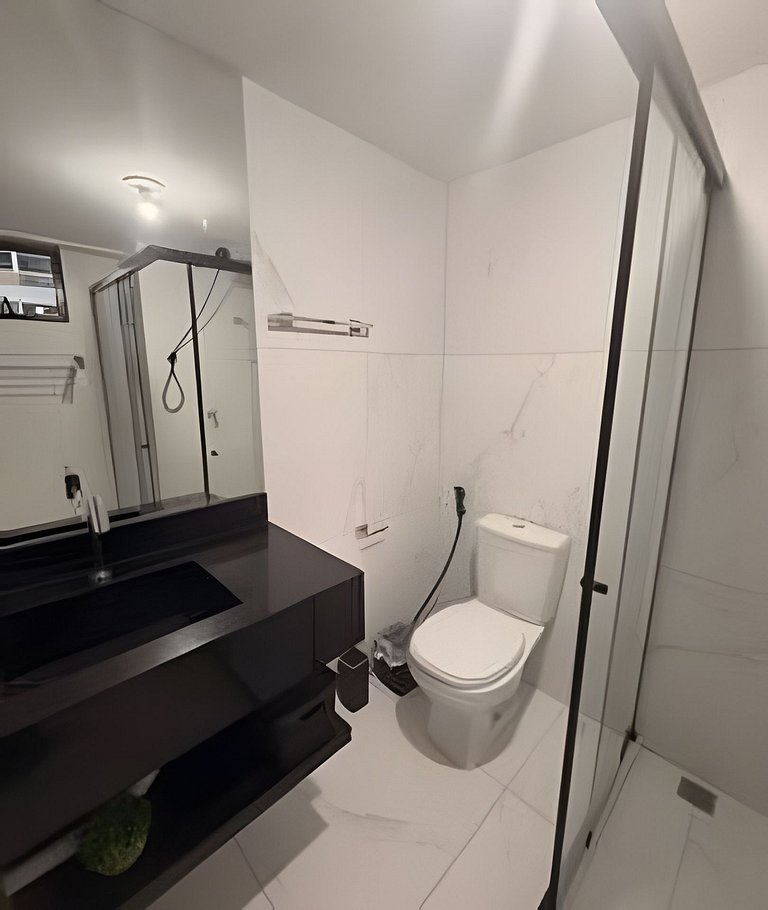 Flat de 1 quarto completo Tambau