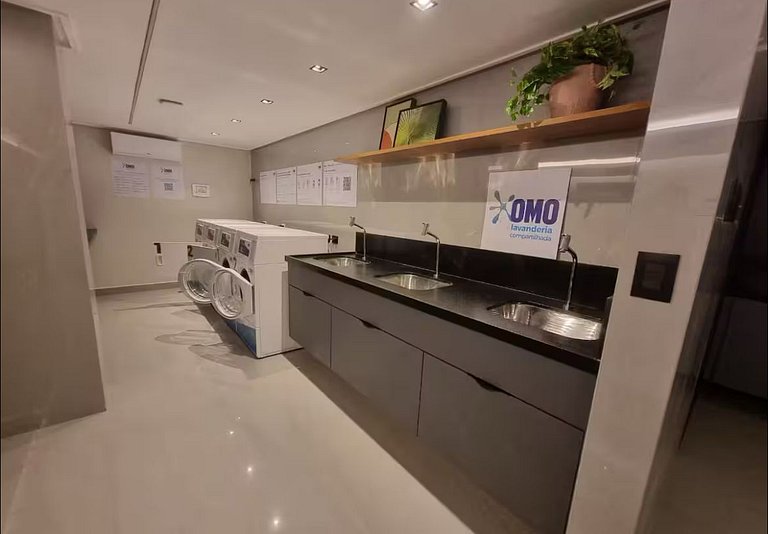 Flat de 1 quarto completo Tambau